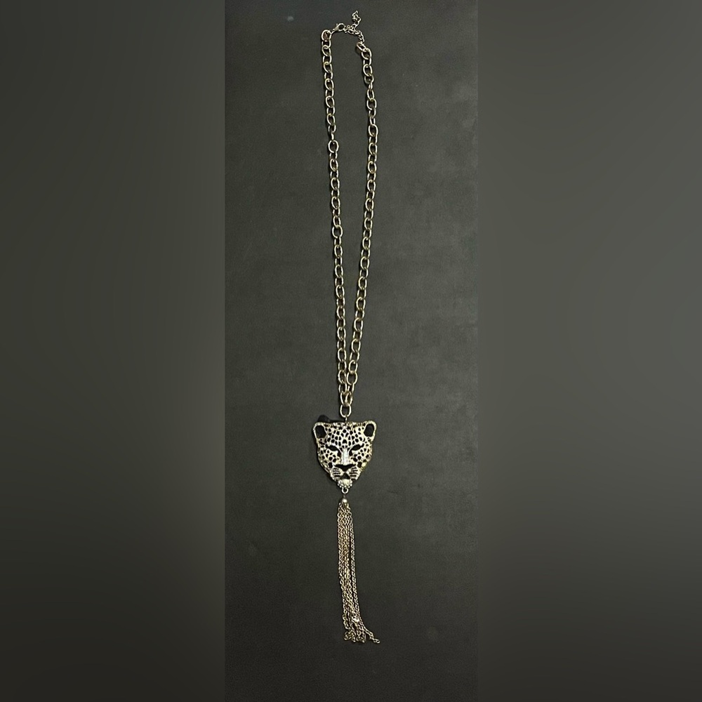 NNW 2 Piece ‘Jungle Cat’ Necklace & Ring Set - Picture 6 of 8